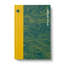 Ділова книга "Office notebook" А4, 96 арк., лінія, тверда палітурка, 4 види, ДК-96-А4=