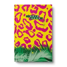 Ділова книга "Wild colors" А5, 96 арк. клітинка, тверда палітурка, 4 види, мікс, ДК-96-А5S#