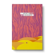 Ділова книга "Wild colors" А5, 96 арк. клітинка, тверда палітурка, 4 види, мікс, ДК-96-А5S#