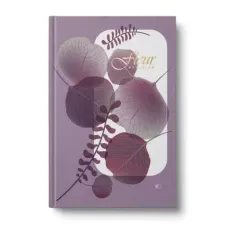 Ділова книга "Flowers" А5, 96 арк. клітинка, тверда палітурка, 4 види, мікс, ДК-96-А5#