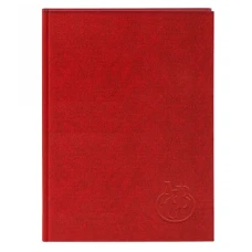 Алфавітна книга А5 (145х202), 112 арк., лінія, обкл. баладек, бордо, 211 05Б