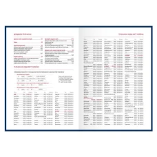 Алфавітна книга А5 (145х202), 112 арк., лінія, обкл. баладек, бордо, 211 05Б