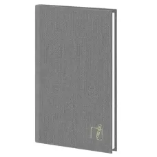 Алфавітна книга А6 (90х145), 64 арк., лінія, обкл. баладек Nomad, сірий, 212-1211