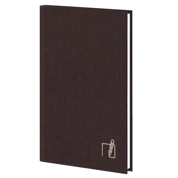 Алфавітна книга А6 (90х145), 64 арк., лінія, обкл. баладек Nomad, коричневий, 212-1222