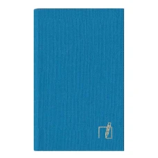 Алфавітна книга А6 (90х145), 64 арк., лінія, обкл. баладек Nomad, блакитний, 212-1251