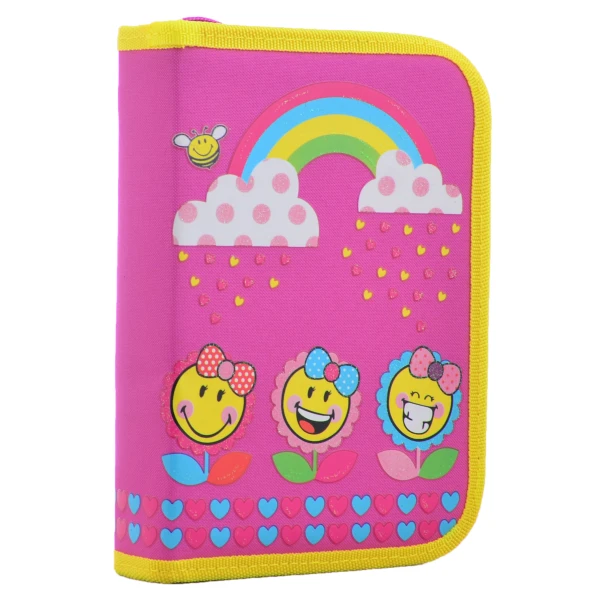 Пенал твердий YES одинарний з двома клапанами HP-04 Smile 531800