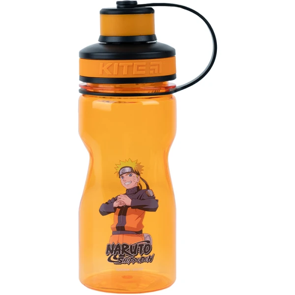 Пляшечка для води, 500 мл, помаранчева, Naruto NR23-397 Kite