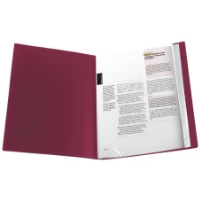 Дисплей-книга 10 файлів, бордова 1010-04-А