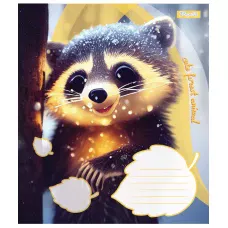 Зошит А5/12 арк коса 1В Cute forest animal, 766298