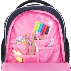 Рюкзак шкільний напівкаркасний YES S-84 "Girls style" 40*30*16см., 552385
