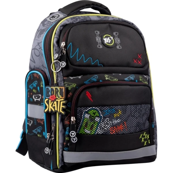Рюкзак шкільний YES S-87 "Skate boom" 39*29*20см., 559121