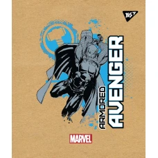 Зошит А5/18 арк лінія YES крафт, білила Avenger 765094