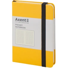 Книга записна Partner, 95*140, 96арк, кліт, жовта, 8301-08-A