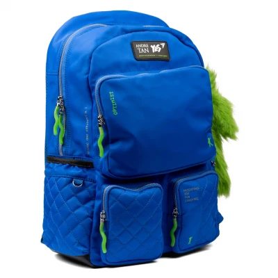 Рюкзак шкільний напівкаркасний YES T-130 YES by Andre Tan Double plus blue 40*30*14см., 559048