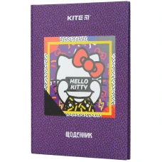 Щоденник шкільний, тверда обкл, Hello Kitty HK22-262-2 Kite