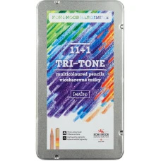 Олівці кольорові TRI-TONE 11+1, мет.кор., 3442 Koh-i-noor
