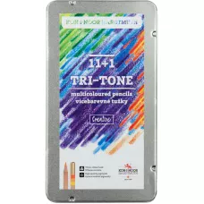 Олівці кольорові TRI-TONE 11+1, мет.кор., 3442 Koh-i-noor