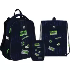 Набір рюкзак + пенал + сумка для взуття Kite SET_K22-531M-3 Tagline