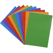 Плівка самоклеюча для книг, 50*36 см, 10 шт.,асорті кольорів K20-308 Kite