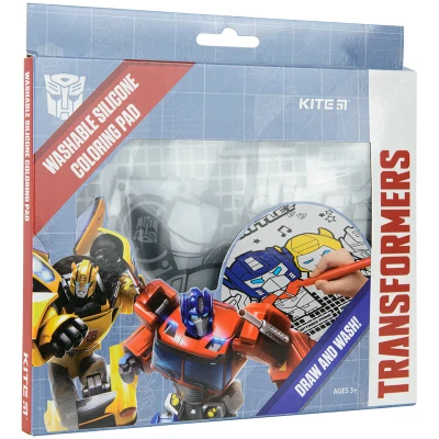 Підкладка розмальовка силіконова 30х40см, Transformers TF22-424 Kite