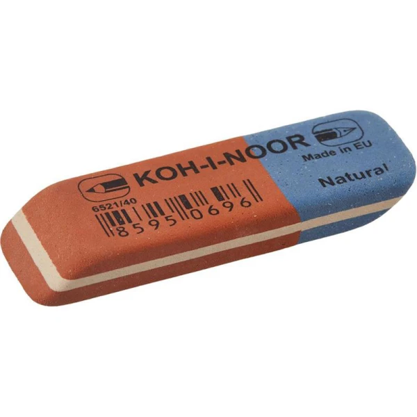 Гумка комбінована BlueStar, 6521/40, Koh-i-noor