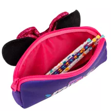 Пенал м`який YES TO-01 "Minnie Mouse", фіолетовий 22*12*5см., 533006