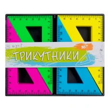 Трикутник флуоресцентний 11см., 370305, 1Вересня