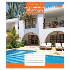Зошит А5/96 арк лінія 1В Summer adventures 765493