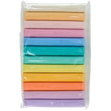 Пластилін восковий, 12 кольорів, 200 г. Kite Fantasy Pastel K22-086-2P