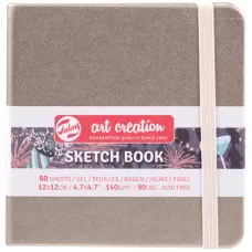 Блокнот для графіки Talens Art Creation 140г/м2, 12*12см, 80л., Pink Champagne, Royal Talens