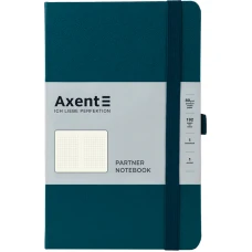Книга записна Partner, 125*195, 96арк, кліт, малахіт, 8201-31-A