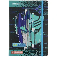 Блокнот тверда обкл., A5, 80 арк., клітинка, Transformers TF22-466 Kite