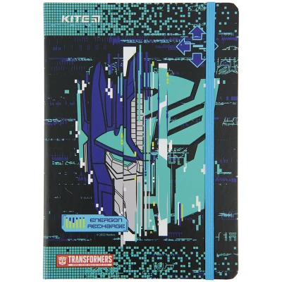 Блокнот тверда обкл., A5, 80 арк., клітинка, Transformers TF22-466 Kite