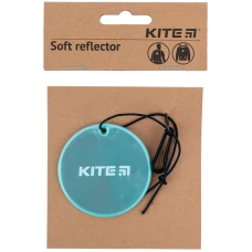 Підвіска м'яка світловідбиваюча, кругла, м'ятна, K23-110-3 Kite