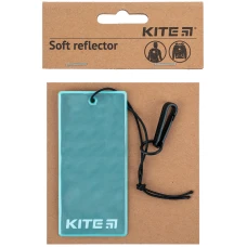 Підвіска м'яка світловідбиваюча, прямокутна, м'ятна, K23-109-3 Kite
