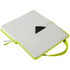 Книга записна Partner, 95*140, 96арк, кліт, лимонна, 8301-60-A