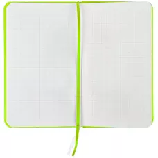 Книга записна Partner, 95*140, 96арк, кліт, лимонна, 8301-60-A