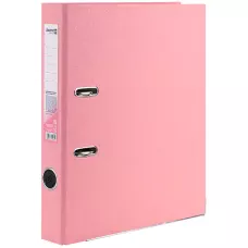 Папка-реєстратор одностор. Pastelini, PP 5 cм, зібрана, рожева D1713-10C