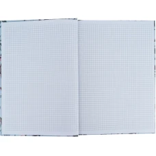 Книга записна А4 96арк., кліт., тверда обкл., Birds&Flowers-3, 8422-570-A