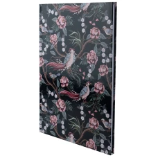 Книга записна А4 96арк., кліт., тверда обкл., Birds&Flowers-4, 8422-571-A