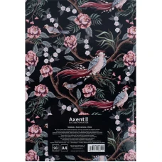 Книга записна А4 96арк., кліт., тверда обкл., Birds&Flowers-4, 8422-571-A