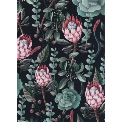 Книга записна А5, 96 арк., кліт., тверда обкл. Bloom, зелений, 8456-4-A
