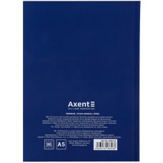 Книга записна А5, 96 арк., кліт., тверда обкл. UA Вільна 8455-2-A