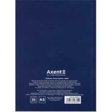 Книга записна А5, 96 арк., кліт., тверда обкл. UA Єдина 8455-4-A