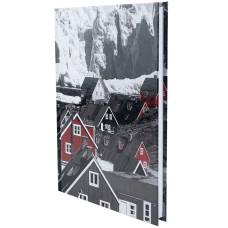 Книга записна А5, 96 арк., кліт., тверда обкл. R&B Houses 8457-1-A