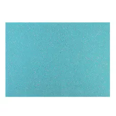 Фетр Santi м'який з гліттером, блакитний, 21*30см., (ціна за 1 шт.) 741810
