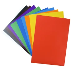 Картон кольоровий одностор. А4 (10арк/10кол), папка, Kite K23-1255
