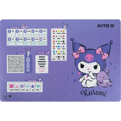 Підкладка настільна, 42,5*29см. PP Kuromi HK23-207-2 Kite