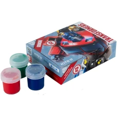 Фарби гуашеві, 12 кол., 20мм., Transformers TF23-063 Kite