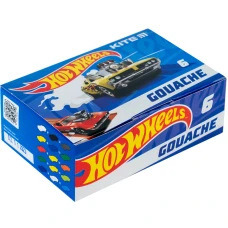 Фарби гуашеві, 6 кол., 20мл., Hot Wheels HW23-062 Kite